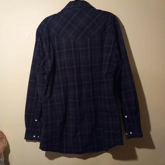 Men's Rafter C Button Up Western Shirt. - Picture 4 of 5